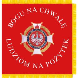 Litery w okręgu strona czerwona +150,-